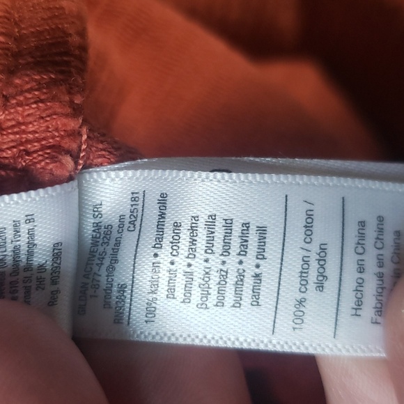 💥4/$20 American Apparel Burnt Orange Fall Corduroy Skirt. Size Large. - Picture 5 of 6